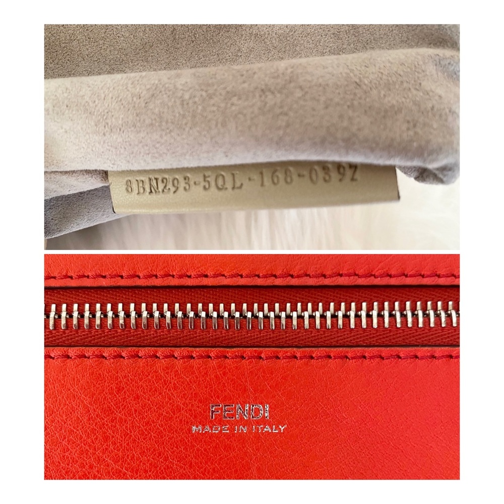 Fendi Dotcom Taupe Bag with removable pouch/strap - Picture 14 of 15